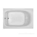 Eco-Friendly white freestanding bathtub